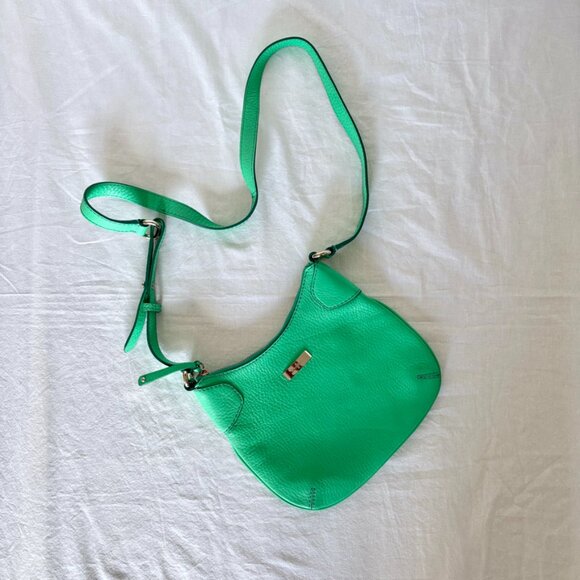 NWOT Cole Haan Green Leathe Shoulder Bag | Cross Body Handbag - Picture 1 of 14